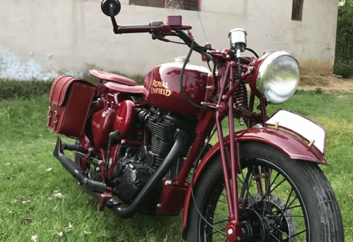 Royal Enfield Bullet Electra in Vintage Look