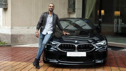  Indian Cricketer Shekhar Dhawan adds A Brand New “BMW M8 COUPE” in his Collection.  