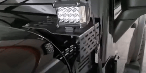 Mahindra Thar Modification: Inbuild Auxiliary LED Headlights And All-terrain Tyres 