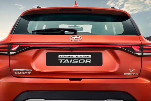 Toyota Urban Cruiser Taisor Rear View