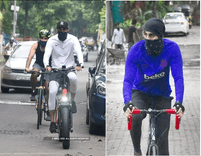 हस्तियाँ जो फिटनेस के लिए साइकिल चलाती हैं और आकार में रहना चाहती हैं