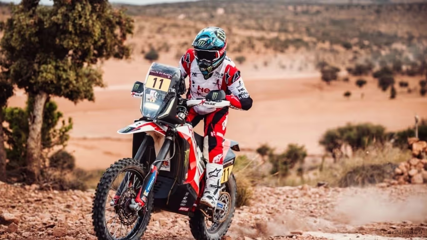 Hero MotoSports Performance Shines at Rallye du Maroc 2025: Ross Branch Clinches Podium Finish on Thrilling Stage 1 Hero MotoSports Performance Shines at Rallye du Maroc 2025: Ross Branch Clinches Podium Finish on Thrilling Stage 1 news