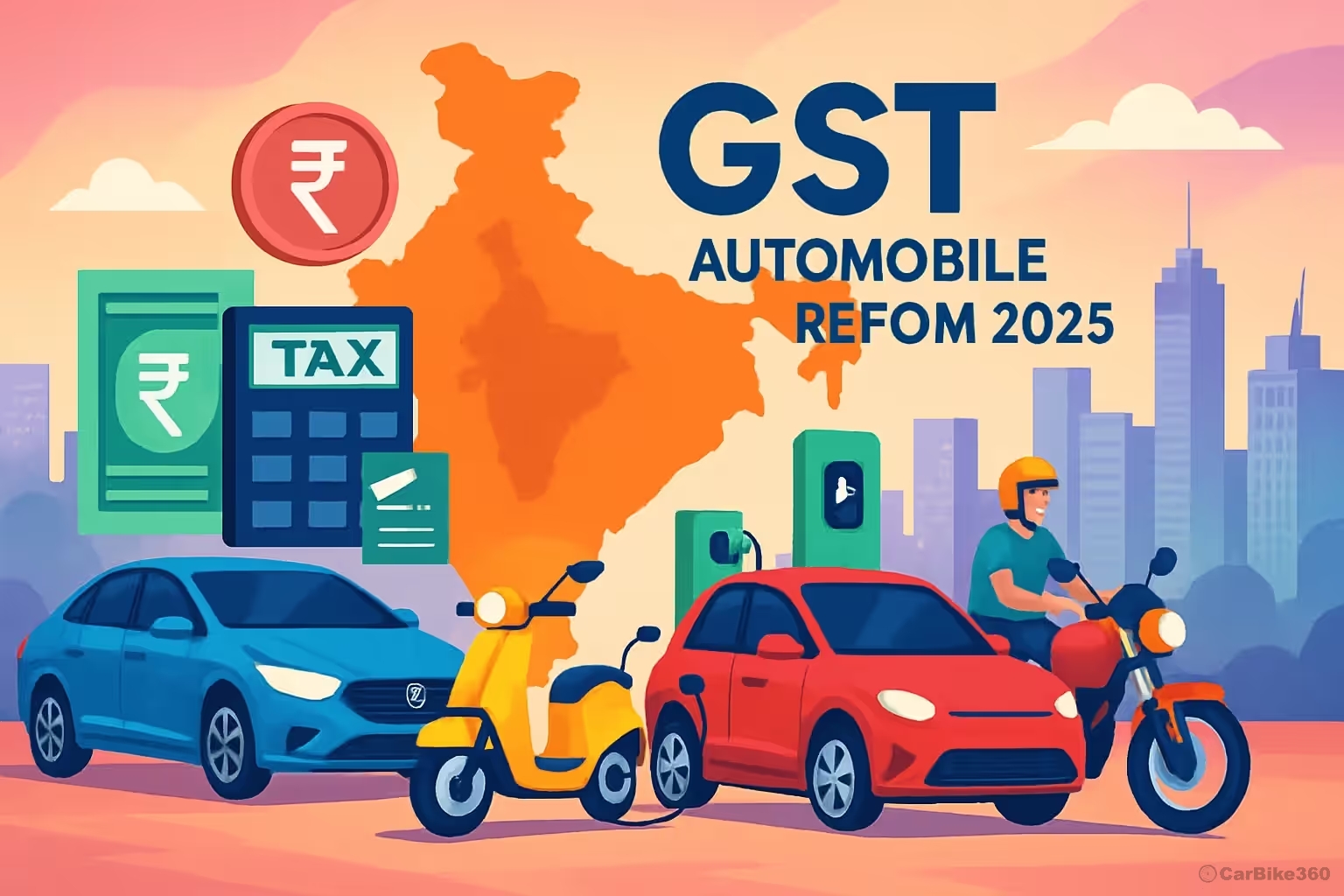 India’s GST Reboot Accelerates the Auto Industry: A Game-Changer for Cars, Bikes & EVs India’s GST Reboot Accelerates the Auto Industry: A Game-Changer for Cars, Bikes & EVs news