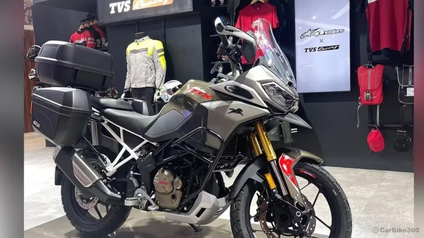 TVS Apache RTX 300 Is Ready to Make Its Official Debut on October 15, The First ADV Bike From TVS TVS Apache RTX 300 Is Ready to Make Its Official Debut on October 15, The First ADV Bike From TVS news