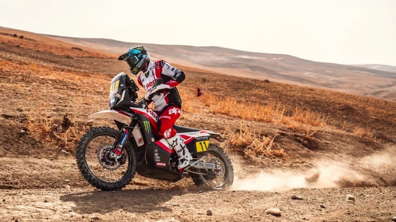 Hero MotoSports Team Rally Shines in Morocco with Strong Performance Hero MotoSports Team Rally Shines in Morocco with Strong Performance news
