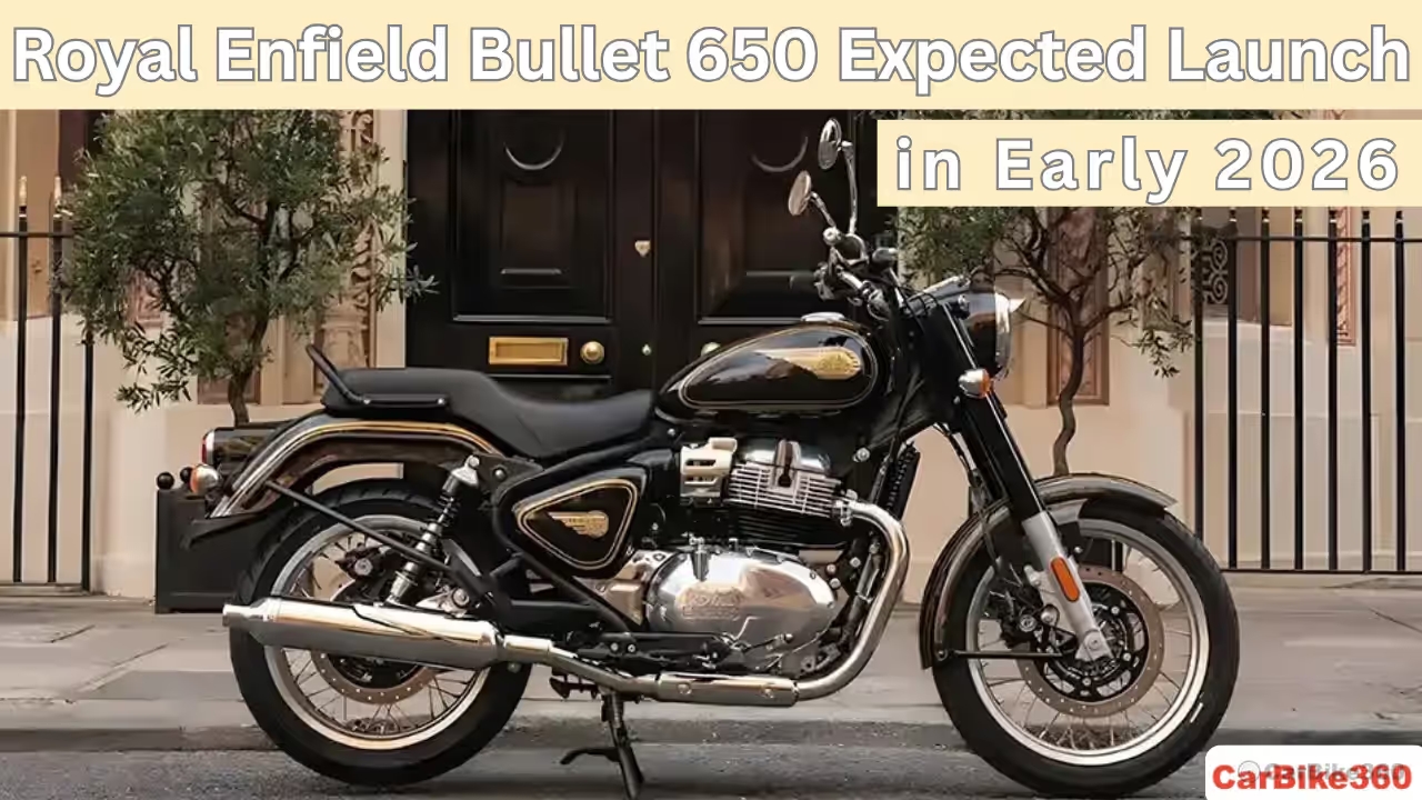 Royal Enfield Bullet 650 Unveiled in India: Launch Expected in Early 2026 Royal Enfield Bullet 650 Unveiled in India: Launch Expected in Early 2026 news