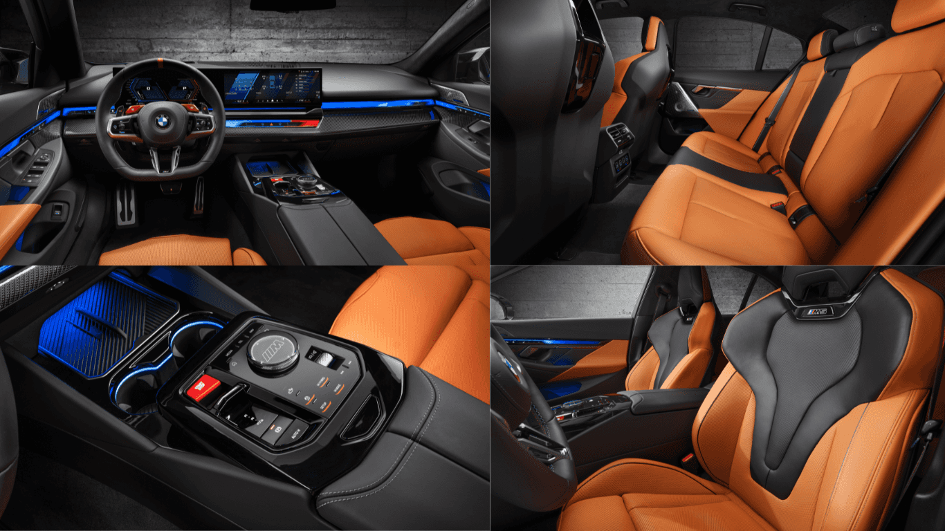 BMW M5 Interior and Features