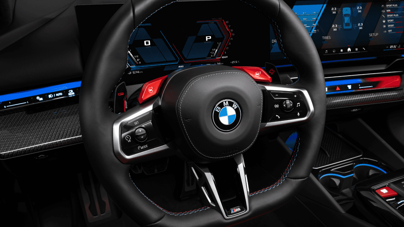BMW M5 Steering and Control