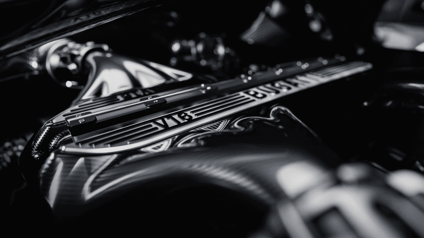 Bugatti Tourbillon V16 Engine