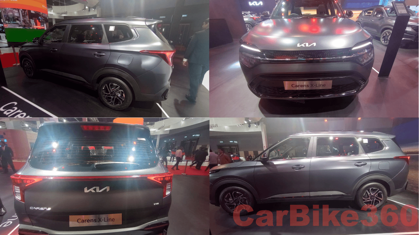 Kia Carens X-Line Takes Center Stage at Bharat Mobility Expo 2024