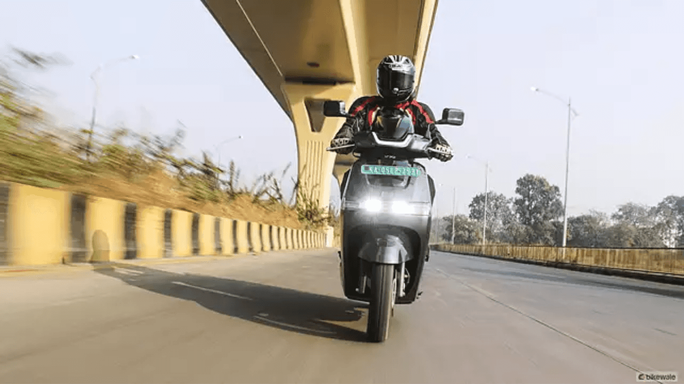 TVS iCube e-scooter