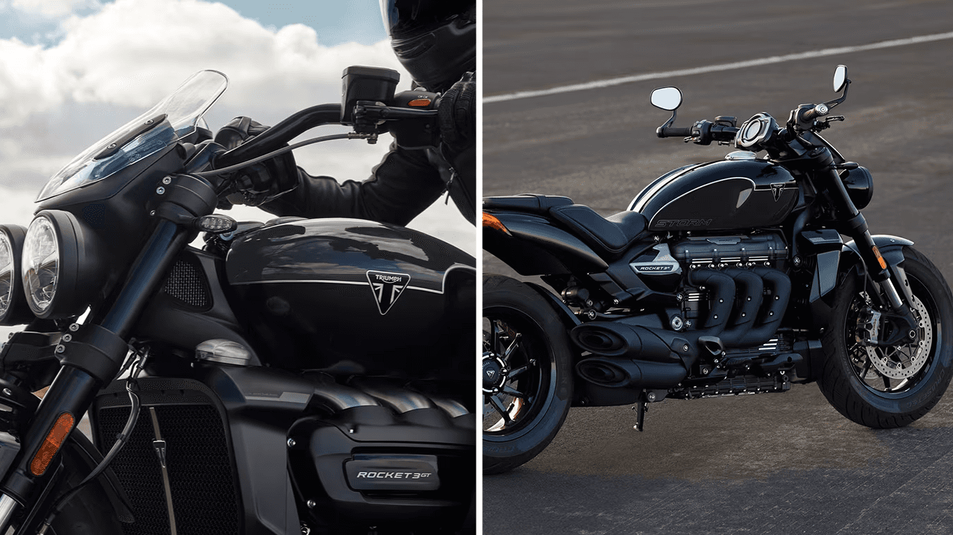 Triumph Rocket 3 Storm R and GT