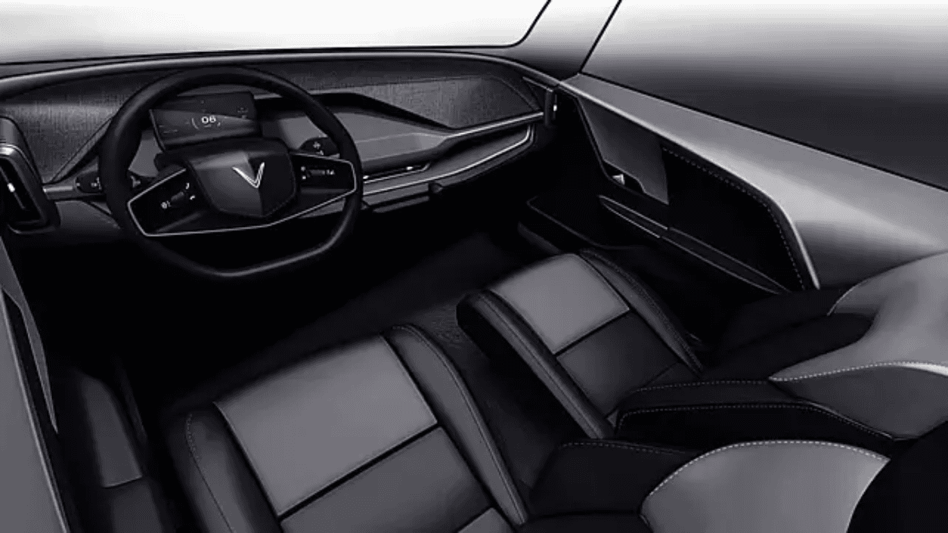 VinFast VF3 Electric SUV Patented in India, Interior