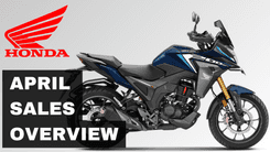 Honda April Sales Overview