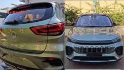 MG Astor Facelift Incoming? Astor-Based Hybrid VS SUV Spotted on Indian Roads; Check Details 