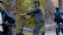MS Dhoni riding Doodle V3