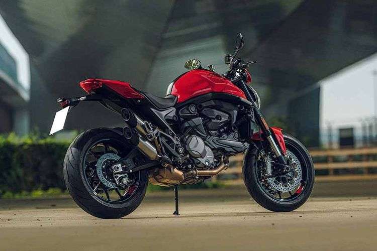 Ducati Monster Rear Right Side View