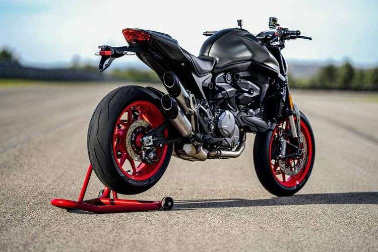 Ducati Monster Rear Right Side View