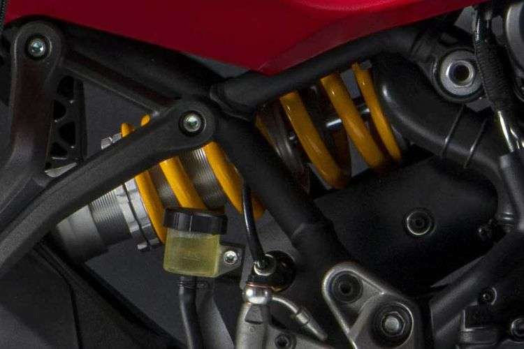 Ducati SuperSport 950 Rear Suspension View