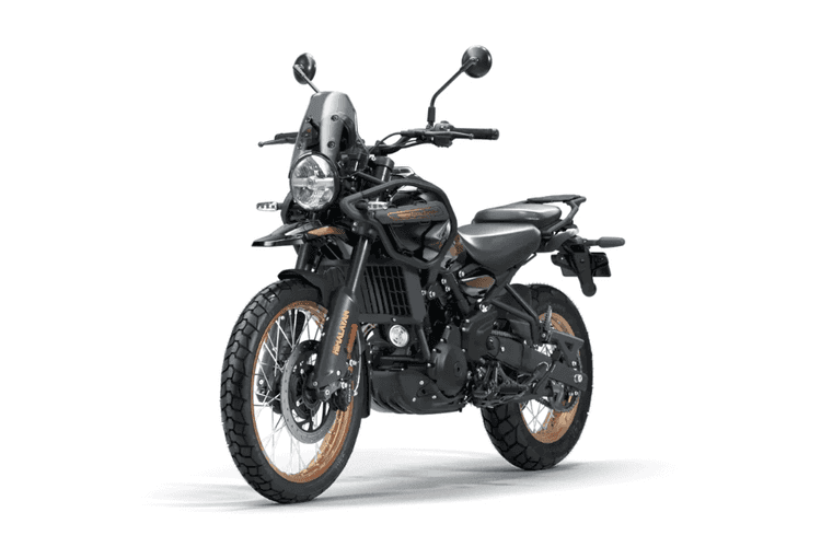 Royal Enfield Himalayan 450 Front left side View