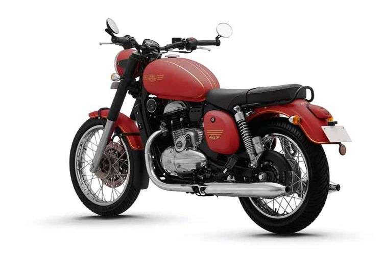 Jawa 42 Left Rear Three Quarter