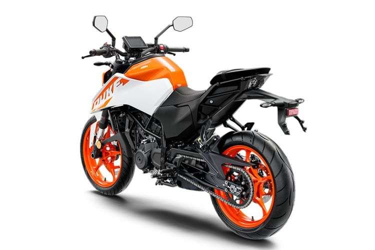 KTM 250 Duke rear left side