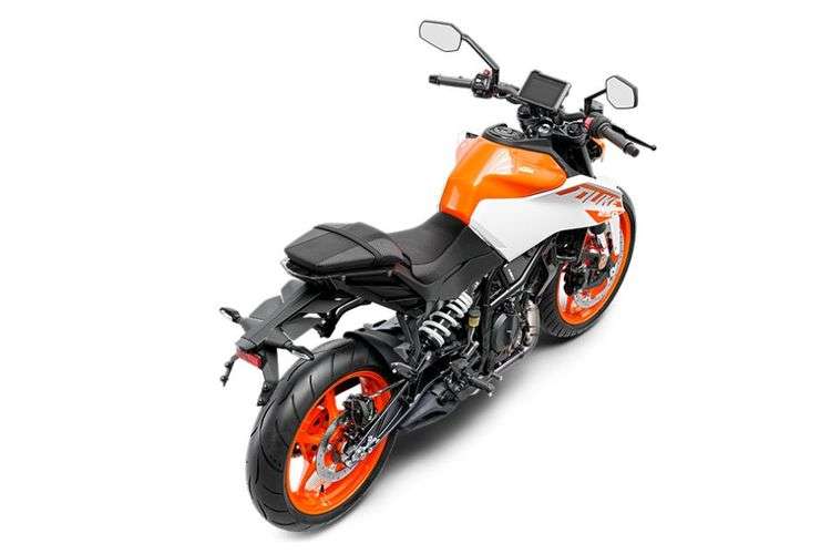KTM 250 Duke top view