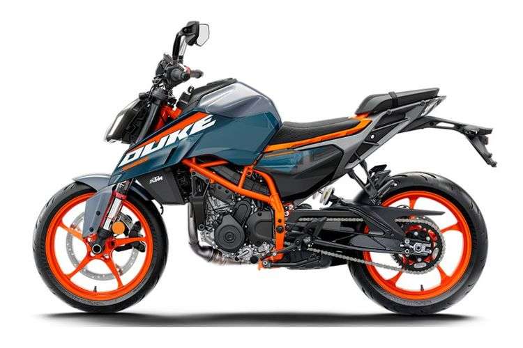 KTM 390 Duke left side