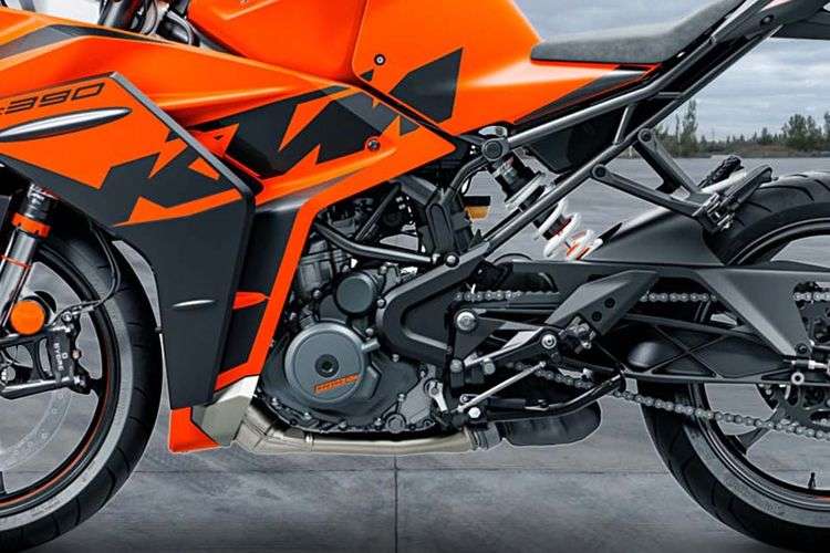KTM RC 390 Central Panel
