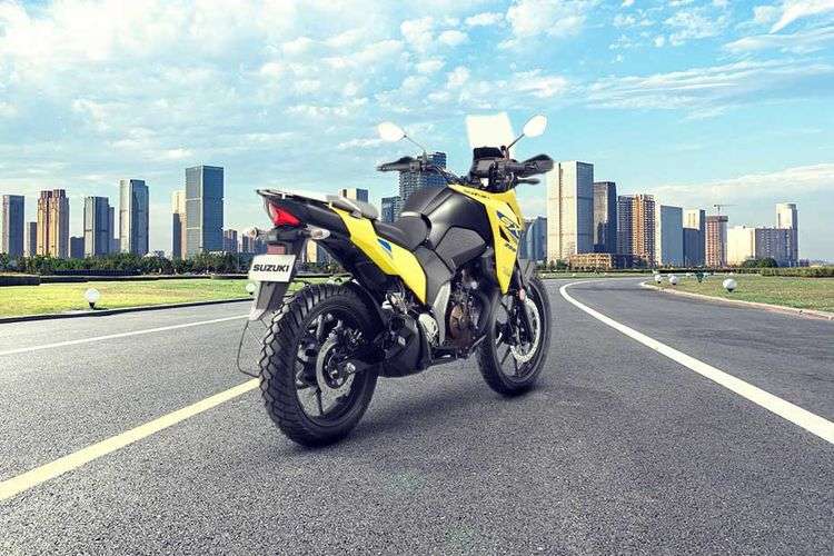 Suzuki V Strom SC Right Rear Three Quarter