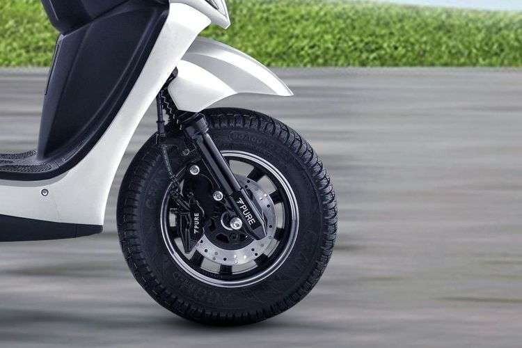 PURE EV ETrance+ Front Tyre View