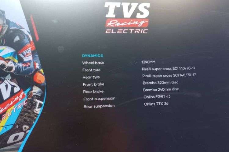 TVS Racing Electric Dynamics
