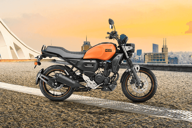 Yamaha FZ X Engine Right Side View
