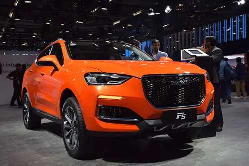Haval F5 Right Side Front View Haval F5 Right Side Front View