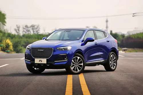 Haval F5 Left Side Front View Haval F5 Left Side Front View