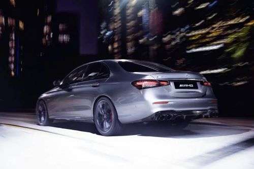 BMW AMG E 53 Left Side Rear View