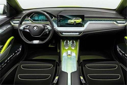 Skoda Vision X Dashboard