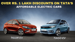 Tata की किफायती इलेक्ट्रिक कारों — Tiago EV और Tigor EV पर रु. 1 लाख से अधिक की छूट