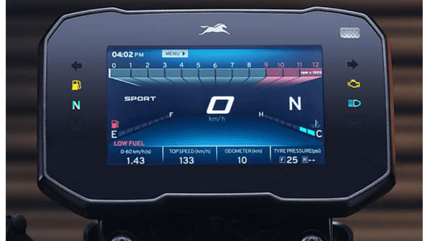 TVS Apache RTR 310 Display
