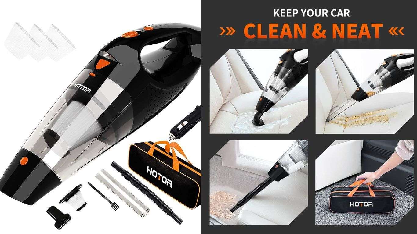 Car Vacuum Cleaner - HOTOR High Power