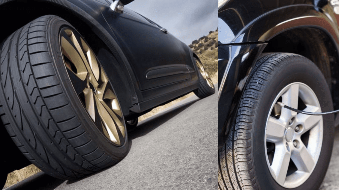Car modification Upgrading tyres