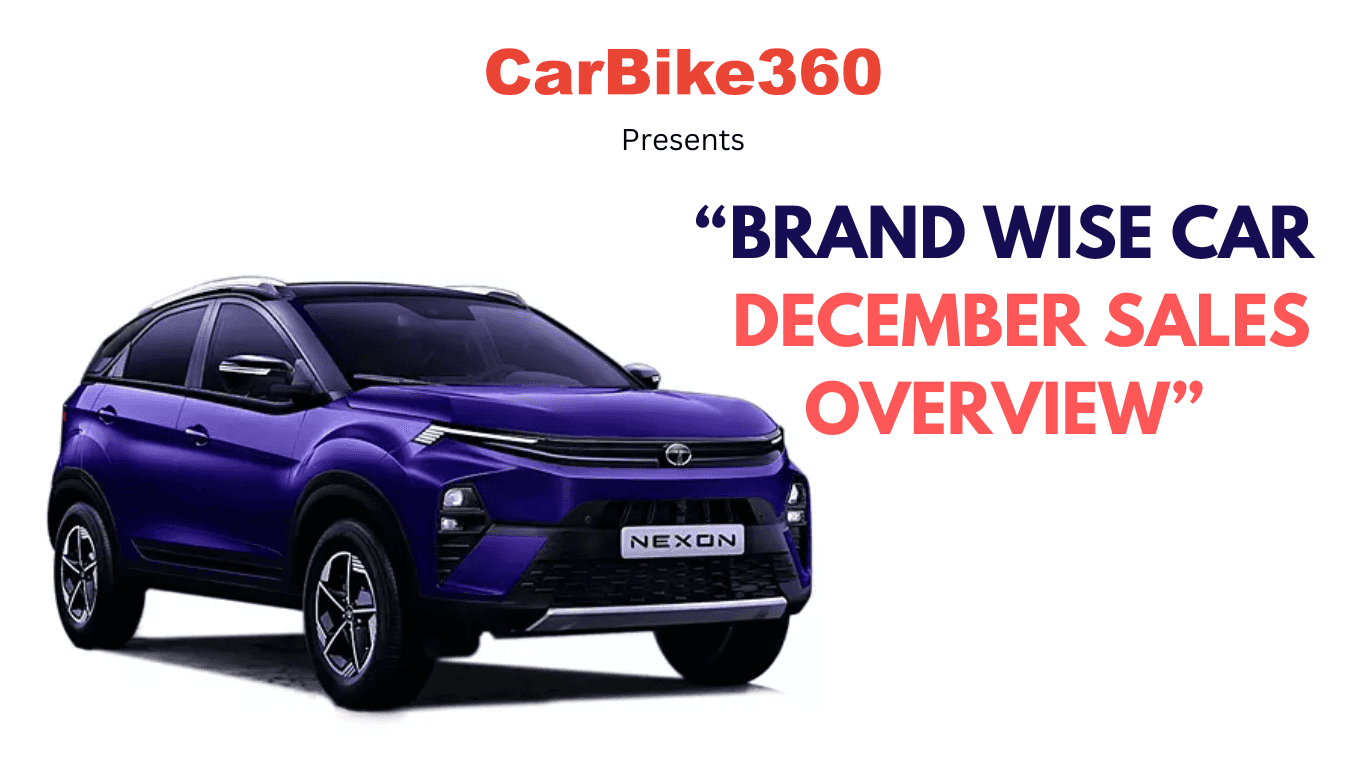 Brand wise car December sales overview