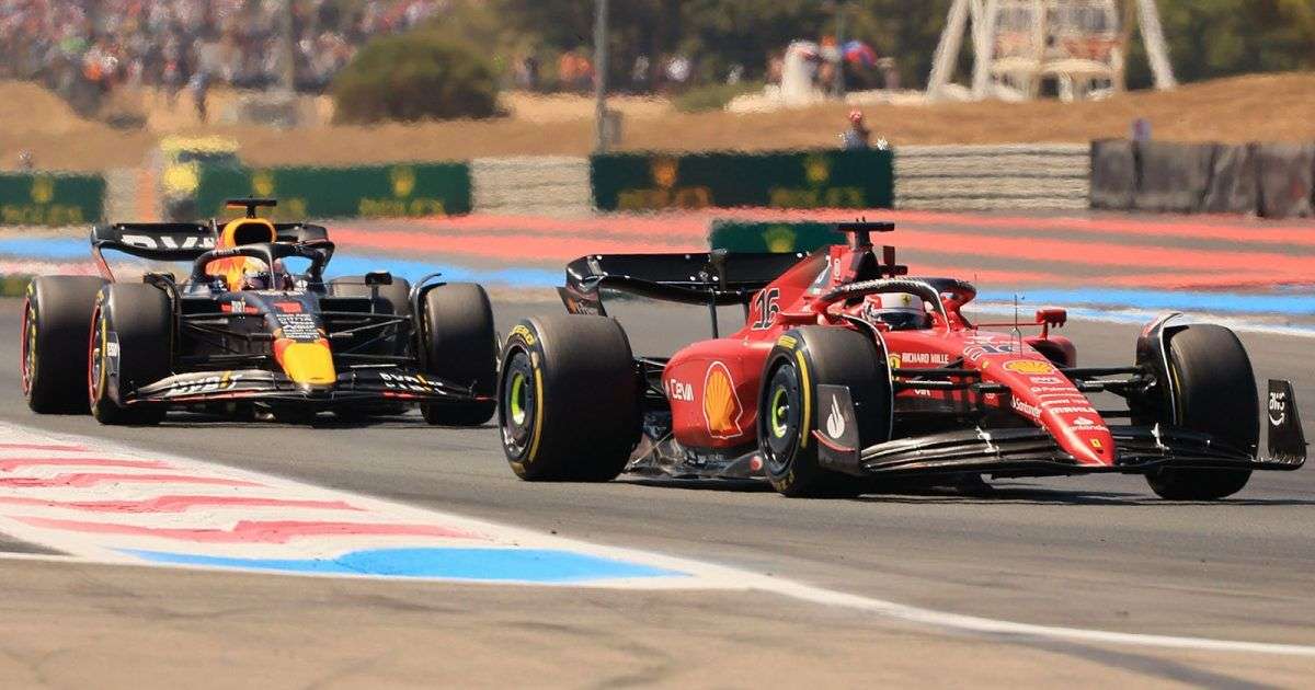 F1 race Charles leclerc