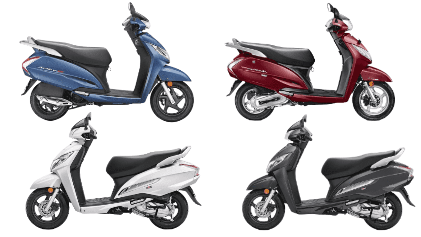 Honda Activa 125 Colour Variants
