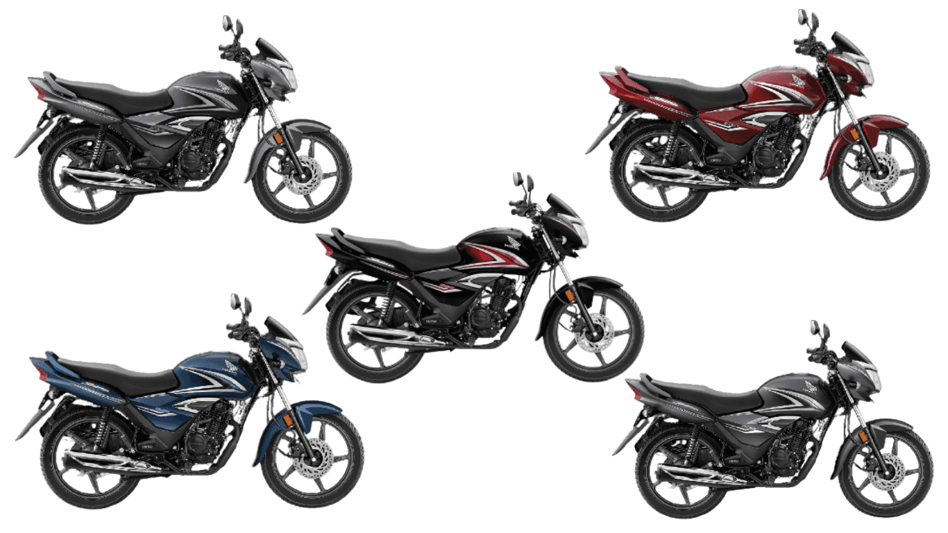 Honda Shine Colour Variants