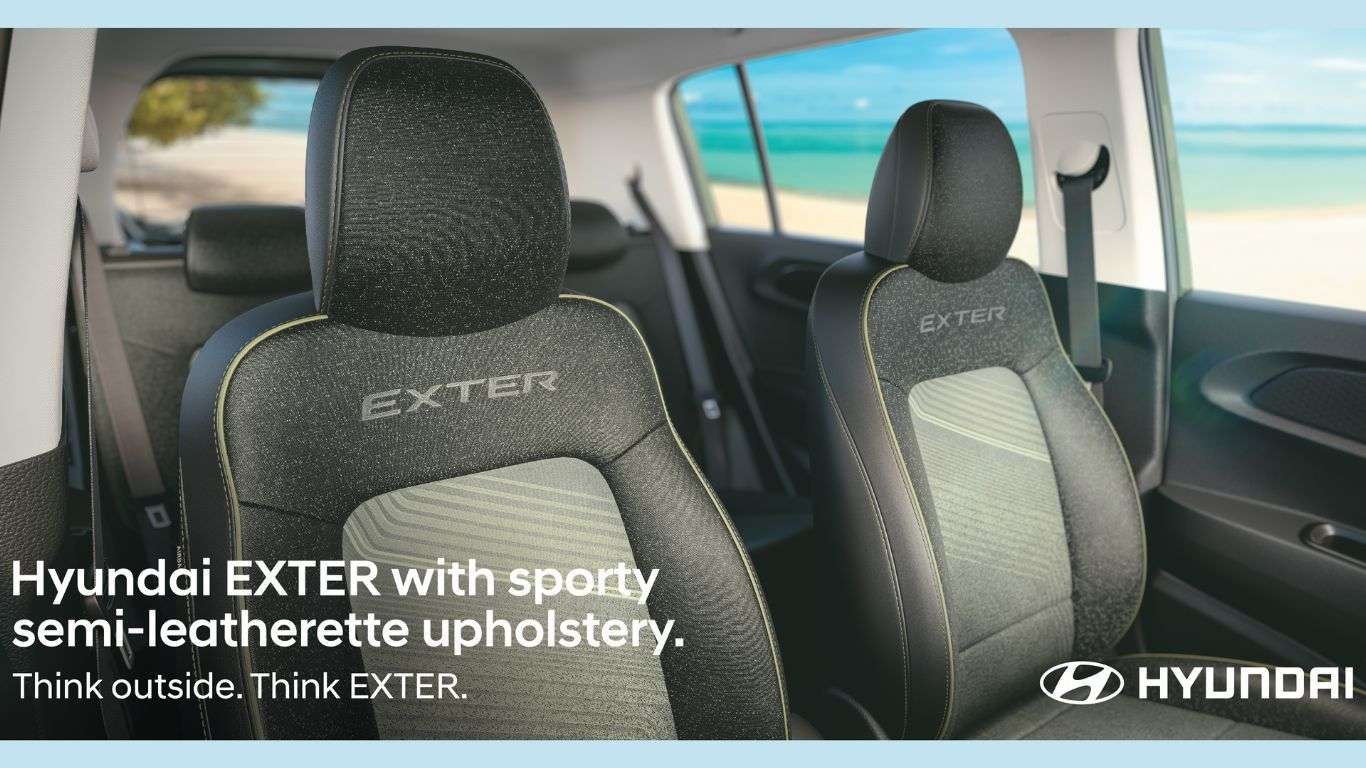 Hyundai Exter Interior Seats