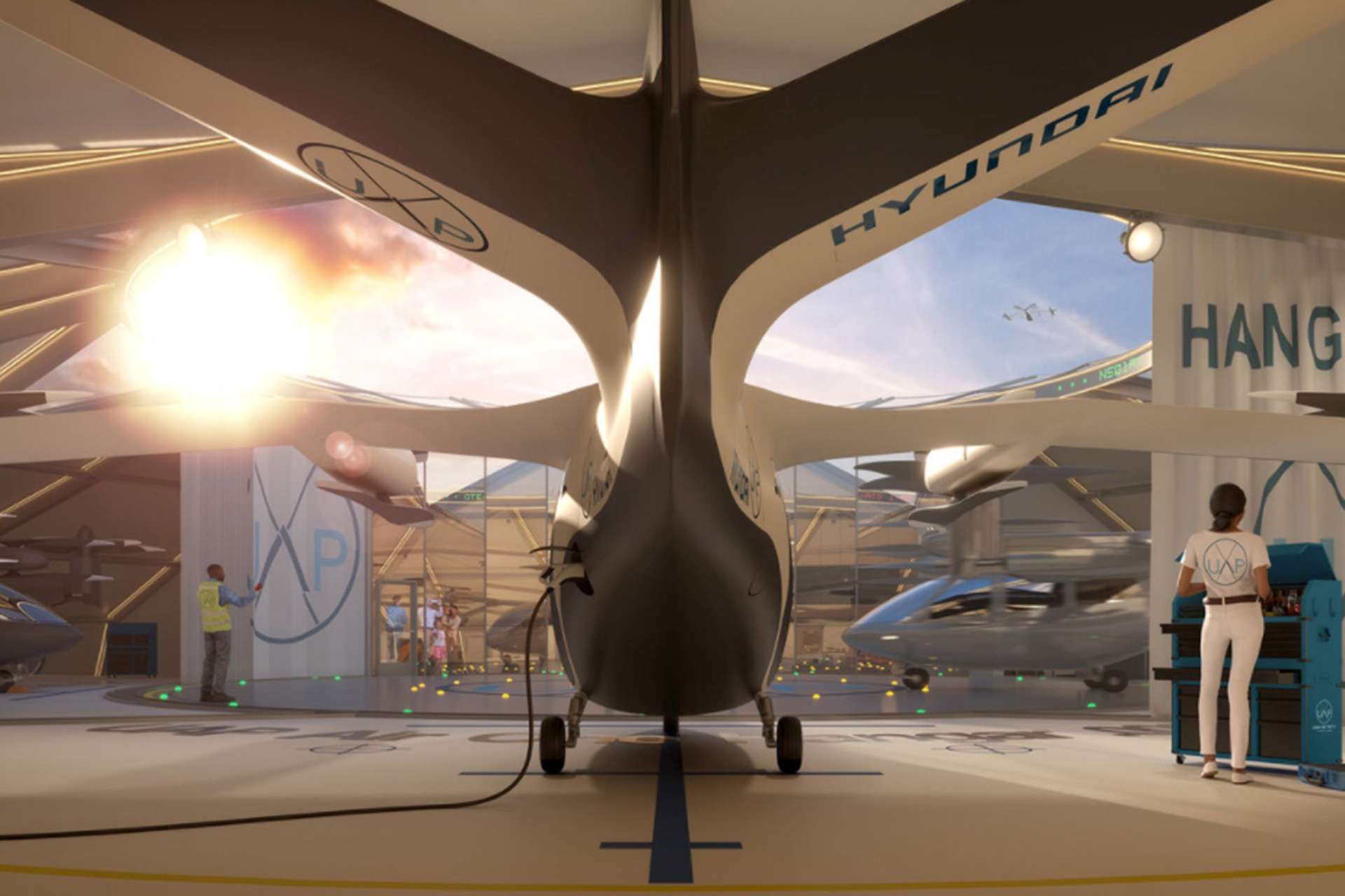 Hyundai flying car