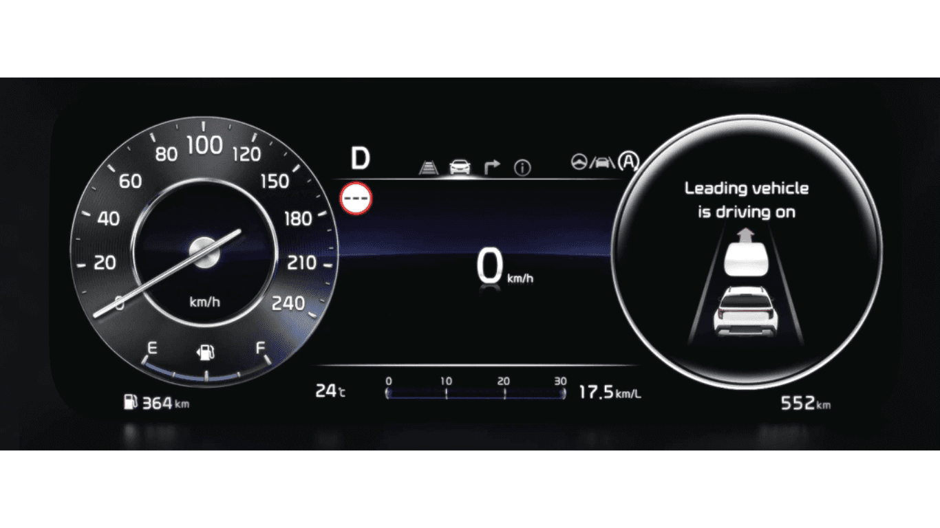 Leading Vehicle Departure Alert