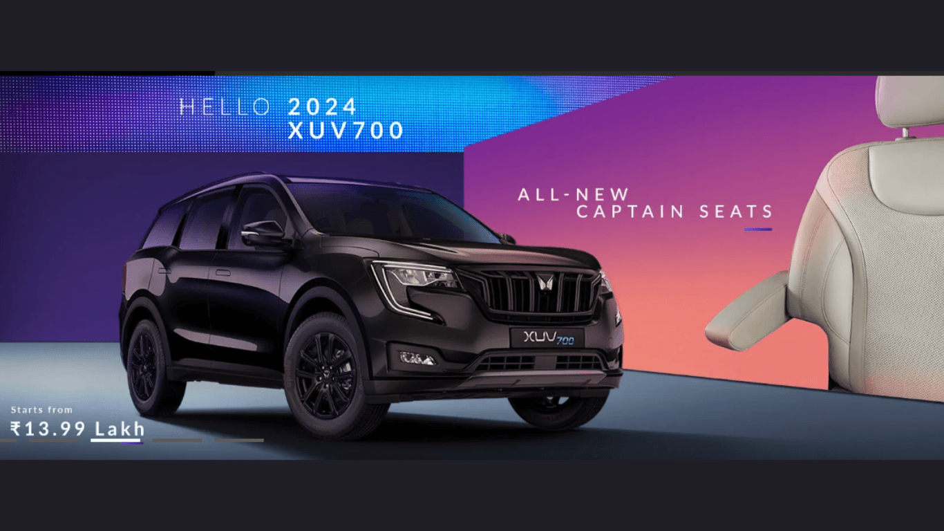 2024 Mahindra XUV700: Interior Sophistication