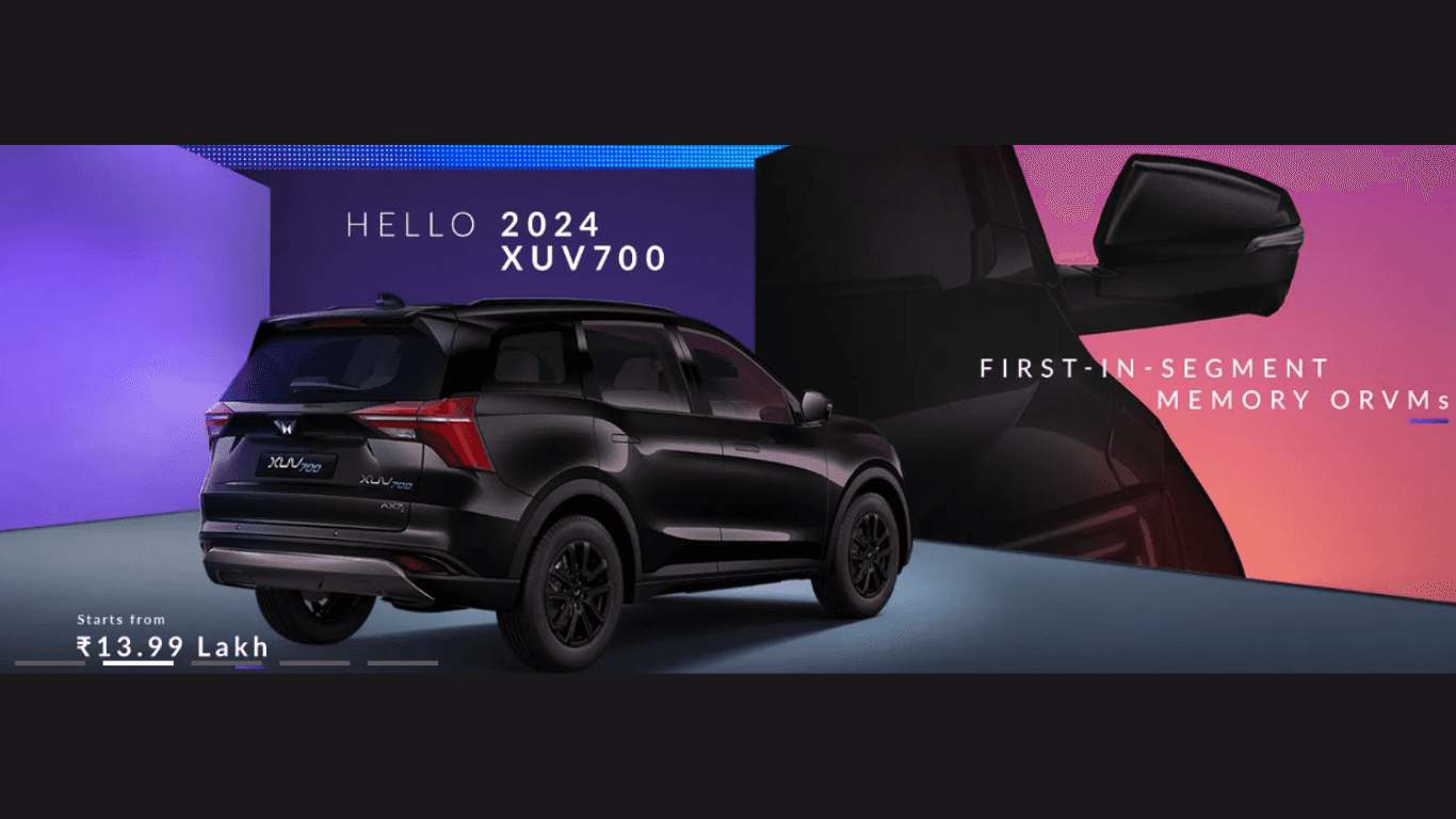 2024 Mahindra XUV700: Pricing and Variants
